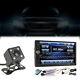 2 DIN 7 HD Car Stereo Radio MP5 Player Bluetooth Touch Screen With Rear Camera