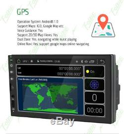 2 Din 7 Android 8.1 Car Stereo Radio no-DVD Player GPS MAP WiFi Bluetooth US SD