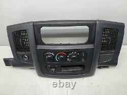 2002-2005 Dodge Ram 1500 Center Dash Trim Bezel Radio Surround Panel 02-05 Ram