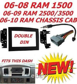 2006-2010 Dodge Ram Dual Bluetooth Usb Sd Aux Car Radio Stereo Package