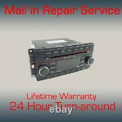 2007-2017 Jeep, Dodge, Chrysler Radio Mail-in Repair Service