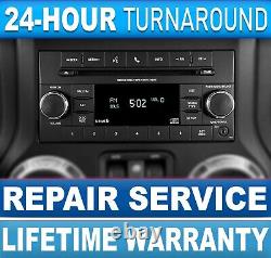 2007-2018 Dodge Jeep Chrysler RAM Radio Mail-In Repair Service 24Hour Turnaround