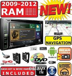 2009-2012 DODGE RAM PIONEER Navigation Double Din DVD Radio Stereo bluetooth bt