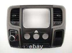 2009 2012 Dodge Ram 1500 Dash Radio Climate Control Bezel 1KZ311SDAC OEM