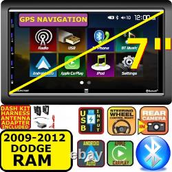 2009-2012 Dodge Ram Apple Carplay Android Auto Usb Bluetooth Touchscreen Pkg
