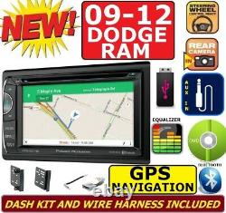 2009 2012 Dodge Ram Gps Navigation System Usb Bluetooth Cd/dvd Car Radio
