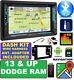 2013 & Up Ram Dvd/cd/usb Gps Navigation Nav System Bluetooth Car Stereo Radio