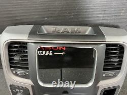 2014 Dodge Ram 1500 Center Radio Face Plate Dash Trim Bezel