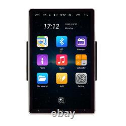 2DIN 10.1''Rotatable Android9.1 Touch Screen Quad Car Stereo Radio GPS Navi 16GB