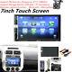 2DIN 7HD Car Stereo Radio MP5 Player System Bluetooth Touch Screen& Rear Camera