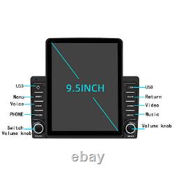 2DIN Android 9.1 HD Touch Screen 1GB+16GB Car Stereo Radio GPS MP5 Player 9.5