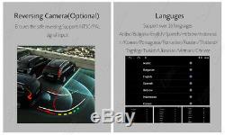 2Din 7Android 10.0 Car Stereo Radio GPS Navi Head Unit Dash Mirror Link OBD+CAM