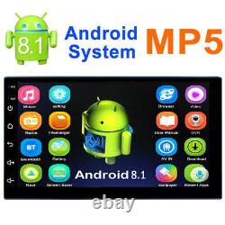 2Din 7inch Touch Quad Core Android 8.1 Auto Car Truck MP5 Player GPS Navi Radio