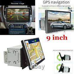 2Din 9 Android 9.1 Quad-core Car Dash Stereo Radio GPS Touch Screen Wifi 3G/4G