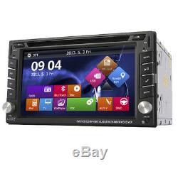 2Din GPS Navigation HD Car Stereo DVD CD Player Bluetooth Radio iPod8G Map Card