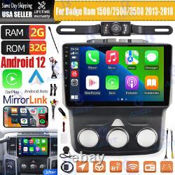 32G Android 12 Car Radio Stereo Carplay GPS Navi FM For Dodge RAM 1500 2013-2018