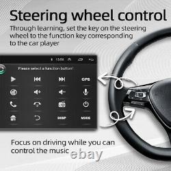 360° Rotation 10.1 Double 2DIN Android 8.1 Car Stereo GPS MP5 Player WiFi Radio
