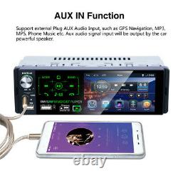 4.1 HD Touch Screen Car Stereo Bluetooth FM Radio MP5 Player+Rear View Camera