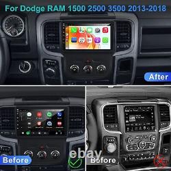 4+64G Android 13 Carplay Car Stereo Radio For Dodge Ram 1500 2500 3500 2013-2018