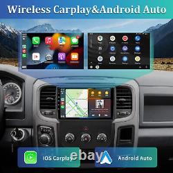 4+64G Android 13 Carplay Car Stereo Radio For Dodge Ram 1500 2500 3500 2013-2018