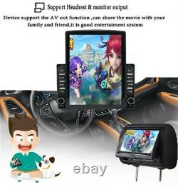 4G HD Touch Screen Android 9.1 Car Stereo GPS Navigation Radio Player WIFI 9.7
