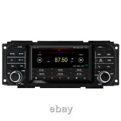 5Android 10 Car GPS Stereo Radio For Jeep Grand Cherokee Dodge Chrysler Carplay