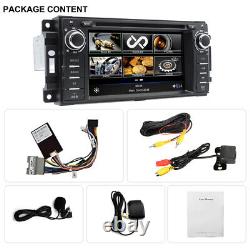 6.2 Car Radio Stereo For Jeep Wrangler Chrysler Dodge Ram GPS USB CD DVD Player