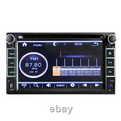 6.2 inch 2DIN Car Stereo Radio CD DVD Player AM/FM GPS Bluetooth USB/TF/FM Part