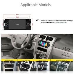 6.5 Car Radio GPS Navi Stereo For Jeep Dodge Ram Chrysler 300C Android 13 Wifi