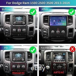 64GB Android Car Radio Carplay Stereo GPS For 2013-2018 Dodge RAM 1500 2500 3500