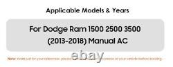64GB Android Car Radio Stereo GPS for Dodge Ram 1500 2500 3500 2013-2018 Carplay