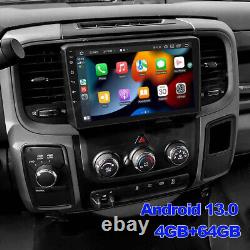 64GB Carplay For Dodge Ram 1500 2500 3500 2013-2018 Android Car Stereo Radio GPS