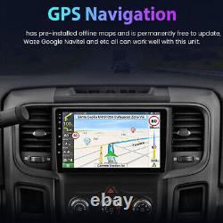 64GB Carplay For Dodge Ram 1500 2500 3500 2013-2018 Android Car Stereo Radio GPS