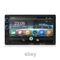 7 2Din HD Touch Screen Car MP5 Player Bluetooth Stereo FM Radio USB/TF AUX In