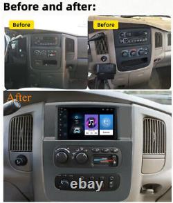7 Android 10.1 For 2003-05 Dodge Ram Pickup 1500 2500 3500 Stereo Radio GPS FM