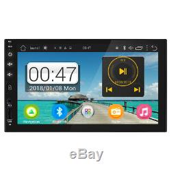 7 Android 8.1 Double 2Din Car Stereo Radio GPS HD Wifi SD DAB AUX SD MAP 4 Core