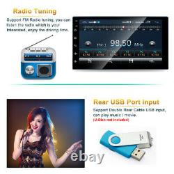 7 Android 8.1 Touch Screen GPS USB FM Radio Stereo MP5 Player for IOS/Android