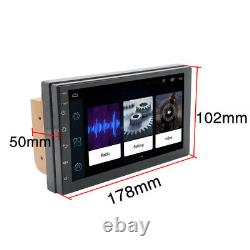 7'' Android 9.1 2 Din Touch Car MP5 Player Stereo FM Radio WiFi GPS NAVI EQ/DSP