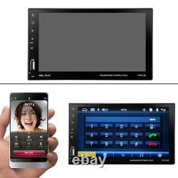 7'' Bluetooth Touch Screen Stereo Radio Support FM/MP5/USB Mirror Link With Cam