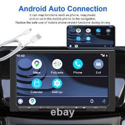 7''Car Carplay Android 10.0 GPS Navigation WIFI FM/RDS Radio 1+16G MP5 Reversing