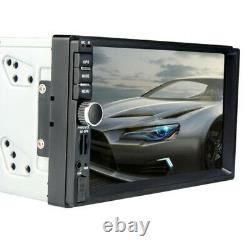 7 Car MP5 Player Double DIN Bluetooth Touch Screen Stereo Radio GPS USB AUX FM