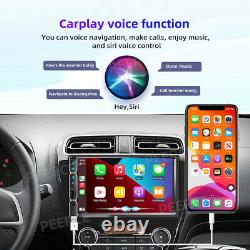7'' Double 2DIN Apple carplay android auto Car Radio Stereo BT MP5 Player/Camera