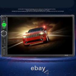 7 Double 2DIN Car MP5 Player Bluetooth Stereo Radio Camera For Android/ Iphone