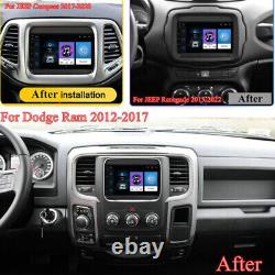 7 For 2012-17 Dodge Ram Pickup Android 10 Car GPS Stereo Radio Navigation Wifi