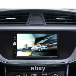7 HD 2 Din Touch Screen Car Stereo MP5 Player Radio Android IOS USB With Camera