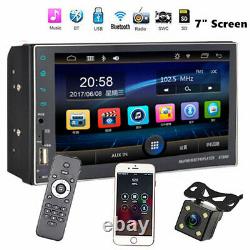 7 HD Car GPS Navigation Radio DVD MP5 Player Rear View 2 DIN Stereo Android