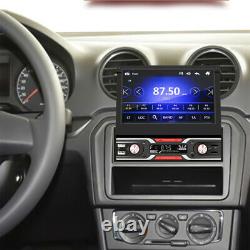 7 Retractable Car MP5 Player Touch Screen GPS Navi Radio FM USB for iOS/Android