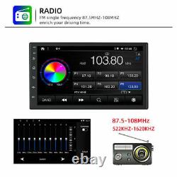 7 Single DIN Android 10 2+16 Car Radio Stereo GPS MP5 Player WiFi Quad Core