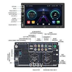 7 inch Android 10.1 Double Din Car Stereo Radio with Bluetooth USB GPS Navi Wifi