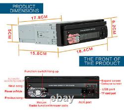7in Car Stereo Radio HD MP5 Player Touch Screen Bluetooth Radio 1Din FM USB SD